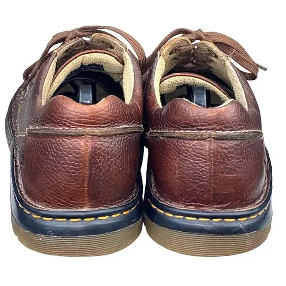Dr. Martens Mens Brown Leather 11200 Lace Up Oxfords Size US 12
